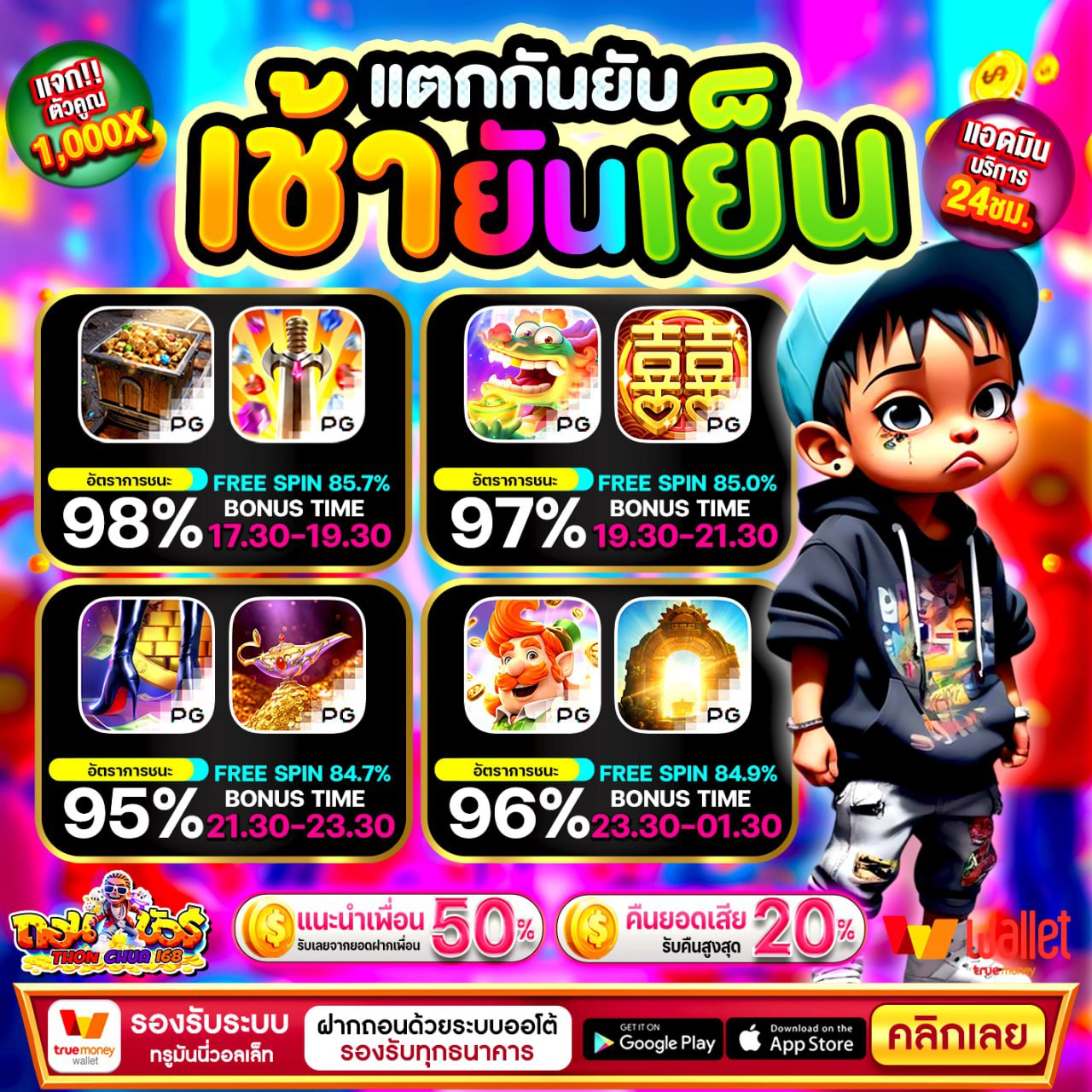 10รับ100